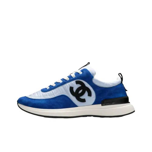 CHANEL Низкий топ Повседневная обувь Мужская Синяя