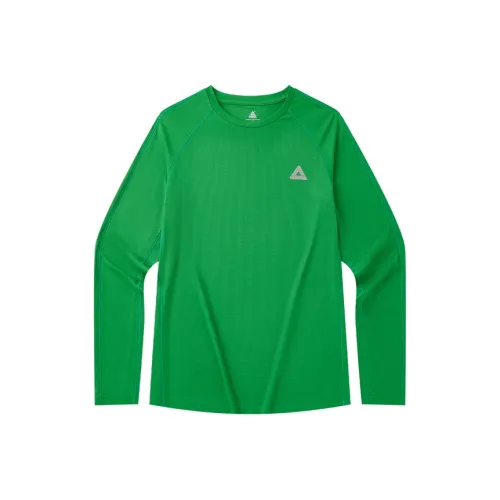 PEAK TRIUMPH Зеленый Мужские беговые футболки
