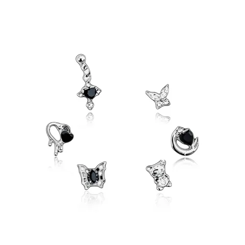 YOASOBI Сплав Серьги-гвоздики Унисекс