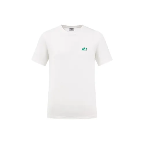 Pony Натуральный Белый Мужская T-Рубашка