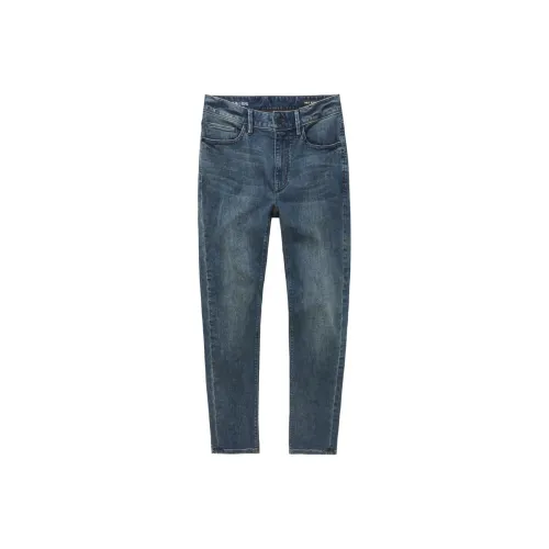 ABLE JEANS Винтаж Небесно-Синий Мужские Джинсы