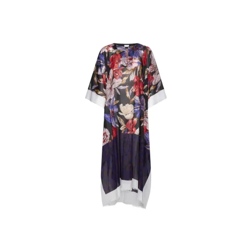 DRIES VAN NOTEN Многоцветные Женские Короткие Платья с Рукавами
