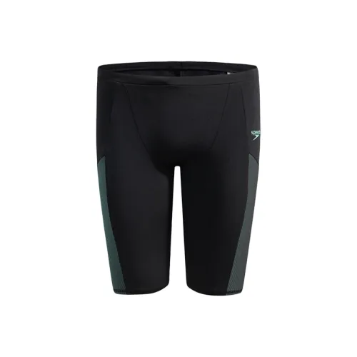 Speedo Черный/Синий Мужские Плавательные Шорты