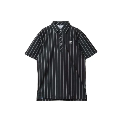 FILA GOLF серия Черная мужская гольф-одежда