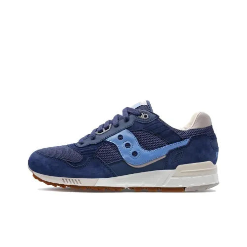 Saucony Shadow 5000 Противоскользящие устойчивые к истиранию низкий топ беговые кроссовки унисекс синий