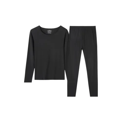 Shuya Черный Женские Термокомплекты