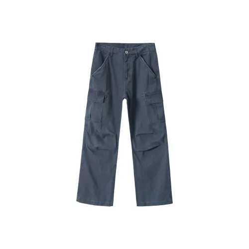 A3G4 Темно-серые унисекс брюки карго