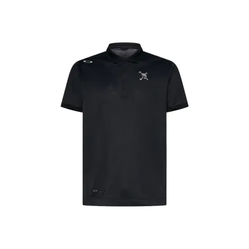 Oakley Мужская поло черного цвета
