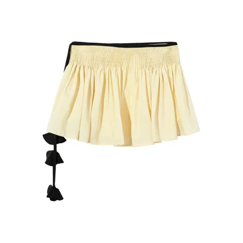 Ouyang Повседневные короткие юбки для женщин
