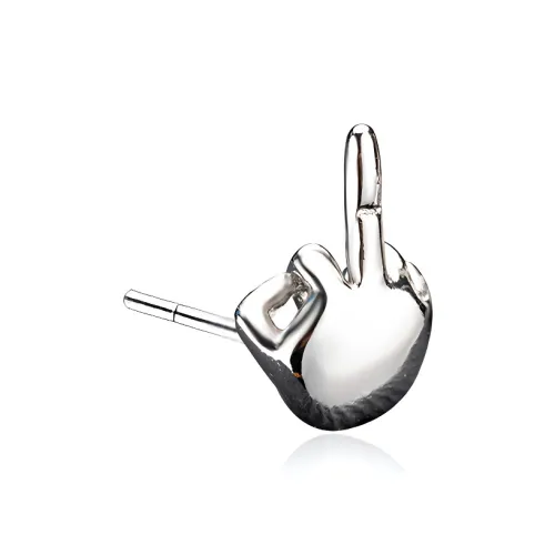 QIANFANGDAHUANGYE Высокое качество Сплав Конструкция Мода Серьги-гвоздики Унисекс