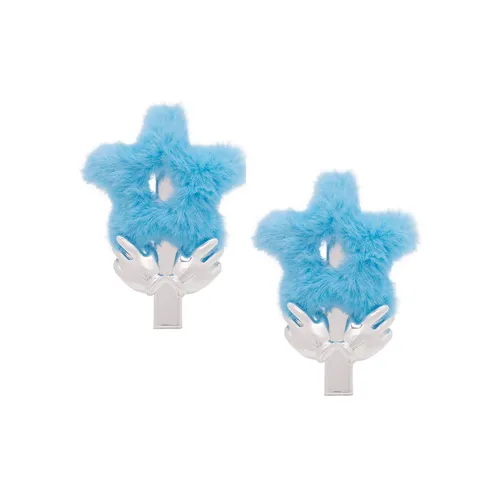 Disney x Disney Store 10th Anniversary ChinChin Collection Звезды Заколка для волос Плюшевый Заколка для волос на лоб Заколка для волос Мерч по IP