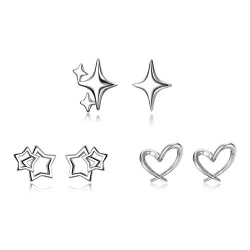 YOASOBI Сплав Серьги-гвоздики Женские