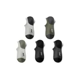 Светло-серый + Армейский зеленый + Светло-серый синий + Темный фотиния серый + Железо-серый [5 упаковок]