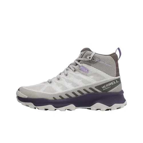 MERRELL Speed Eco Устойчивый к истиранию MID Топ Походная обувь Женская Серый Фиолетовый