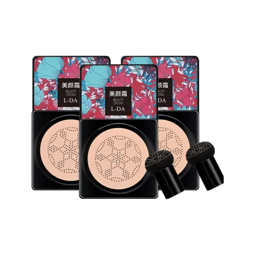 L DA Гриб Air cushion Растение Питательное Кремовое Без эффекта маски Прозрачный Корректирующий Тон Кожи