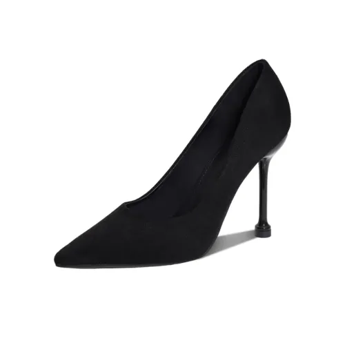 7 SEVFUN Узкий каблук Высокие каблуки Женские Черный