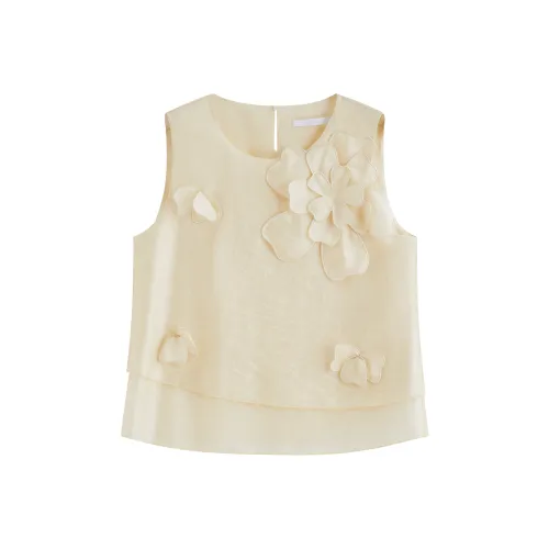 FANSILANEN Шампанское золото Женские Рубашки