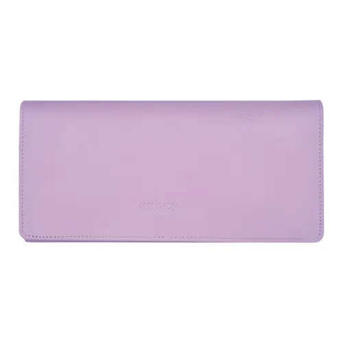 LONGCHAMP Le Foulonné Коровья кожа Кошелек Женские Фиолетовый