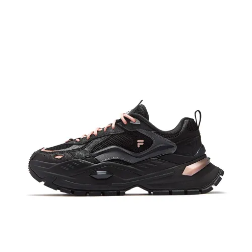 FILA FUSION BIANCO IV Hard Candy Shoes 4 Беговые кроссовки Низкий Топ Черный Танцевальная обувь/Космический серебряный Ts Женские