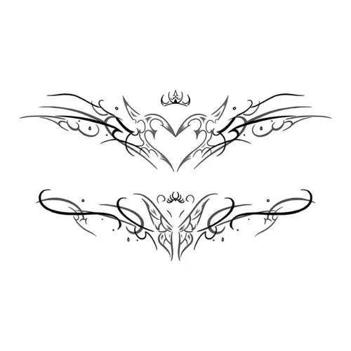 Gentle welcome Временные татуировки Унисекс