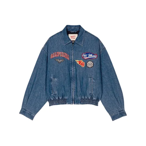 Maje Hot Wheels Collaboration Blue Женские Джинсовые Куртки