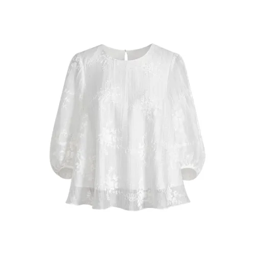 KUOSE Белые Женские Рубашки