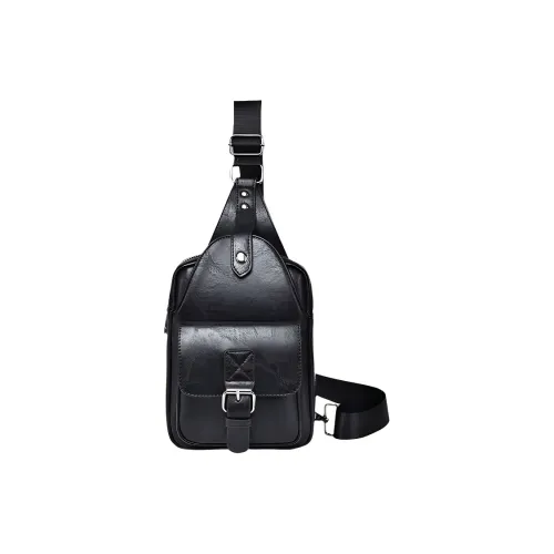 Boniu ПУ (полиуретан) Сумка через плечо Sling Сумка Мужская Многоцветная