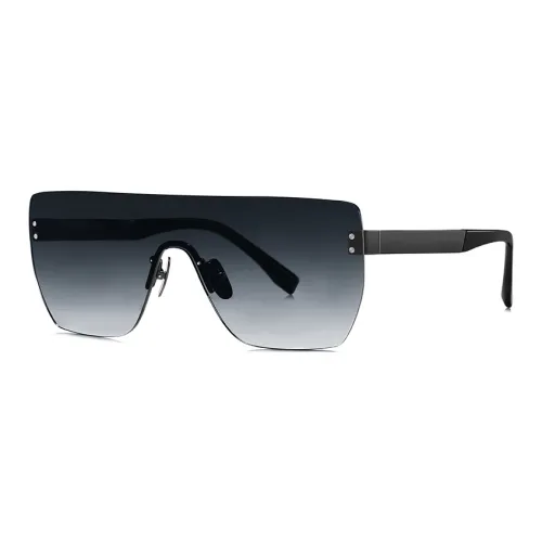 Xiao Luo Di Чистый титан Нейлон Авиатор Солнцезащитные очки Мужской