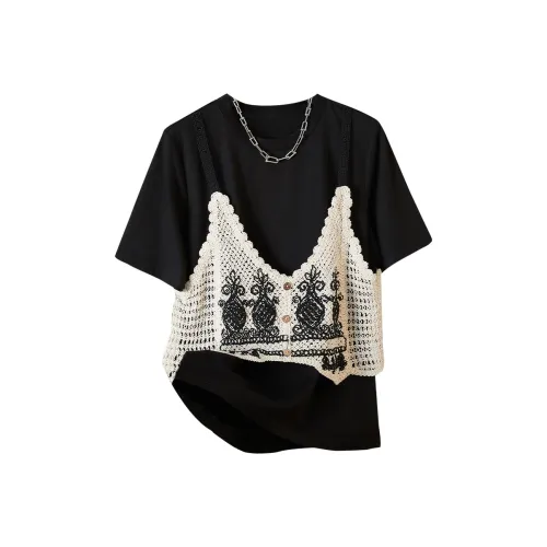 TOUCH Черные Женские Футболки