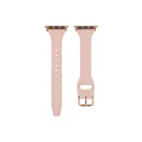 Розовая роза, золотая пряжка.