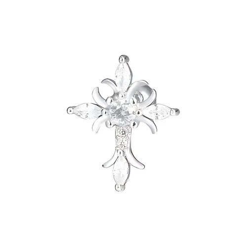 ZWU Сплав Циркон Изящный Аксессуар Мода Серьги-гвоздики Женские