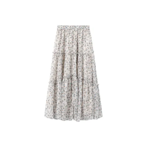 CUBIC Повседневный Длинный Юбка Женские