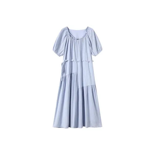 GULIANFEI Короткий рукав Платье Женское