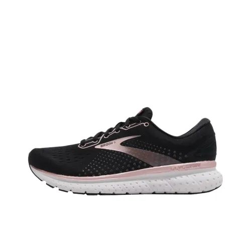 Brooks Glycerin 18 Устойчивые к истиранию Низкие Кроссовки для бега Женские Черные