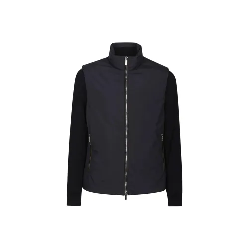 Moorer Куртки и Пальто Мужской Темно-синий