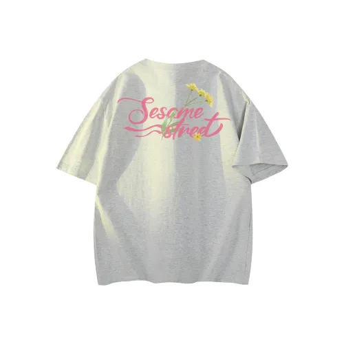 Улица Сезам Короткий рукав T-рубашки Унисекс