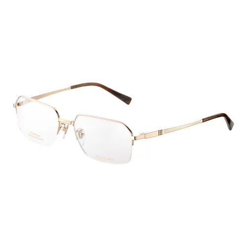 CHOPARD Чистый титан покрытие 23K золотом пластина гетры оправа для очков мужской