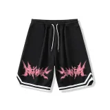 Черный (розовый логотип)