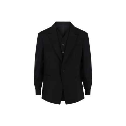 FERRAGAMO Бизнес-костюм мужской черный