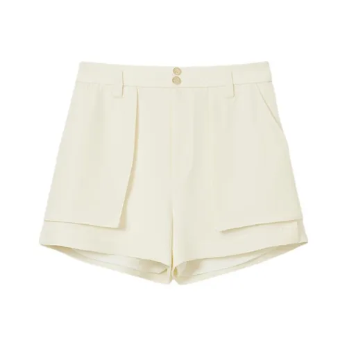 KARL LAGERFELD SS25 Повседневные шорты Женские Экрю