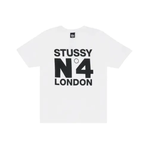Stussy Белый Мужской T-Рубашки