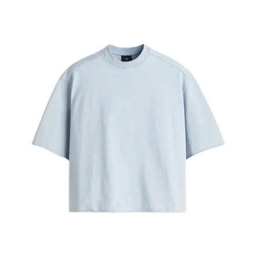H&M Светло-синий Унисекс Футболка
