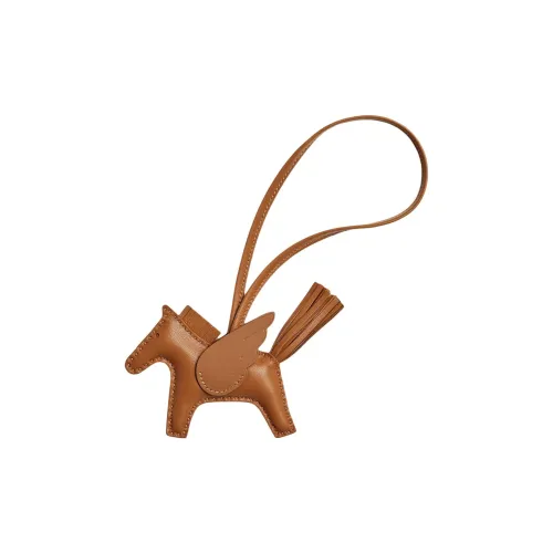 HERMES Rodeo Pegase Milo (фиолетовый) Lambskin Swift кожа Bag Charm сумка Merch маленький женский золотой