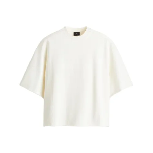 H&M Белая унисекс футболка