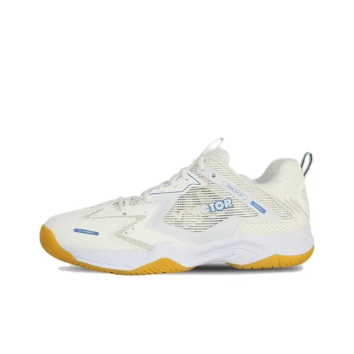 VICTOR Дышащая Поддержка Низкий Верх Бадминтон Обувь Унисекс Экрю