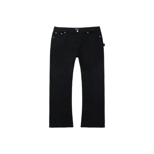 GUAISHOUSHIYANSHI Black Chubby Унисекс Джинсы