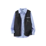 Светло-синий с полосами