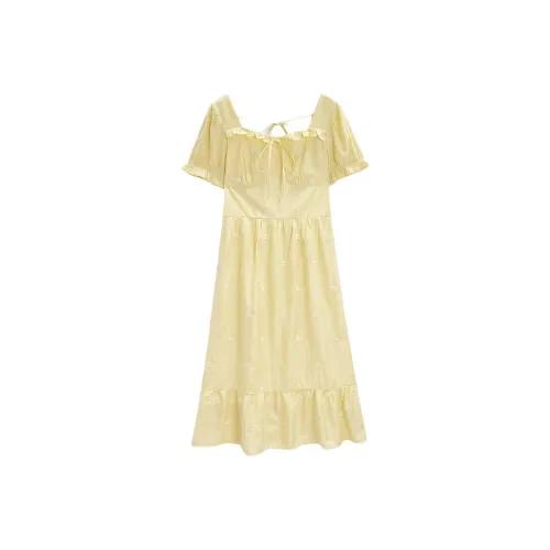 Love To Serve Короткий рукав Платье Женское