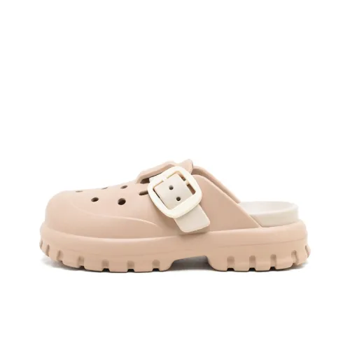 EXULL Q Сабо Женские Светлый Кофейный