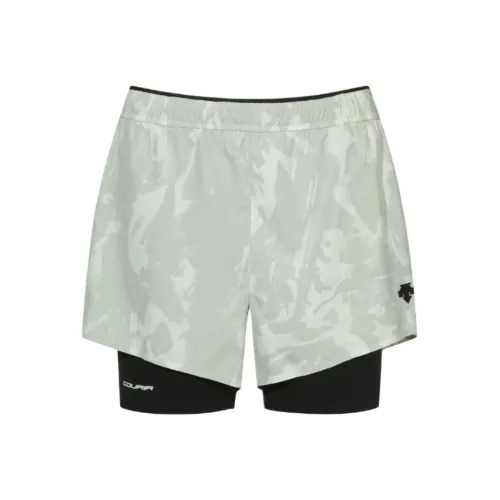 DESCENTE Камуфляж Белый Мужские Спортивные Шорты